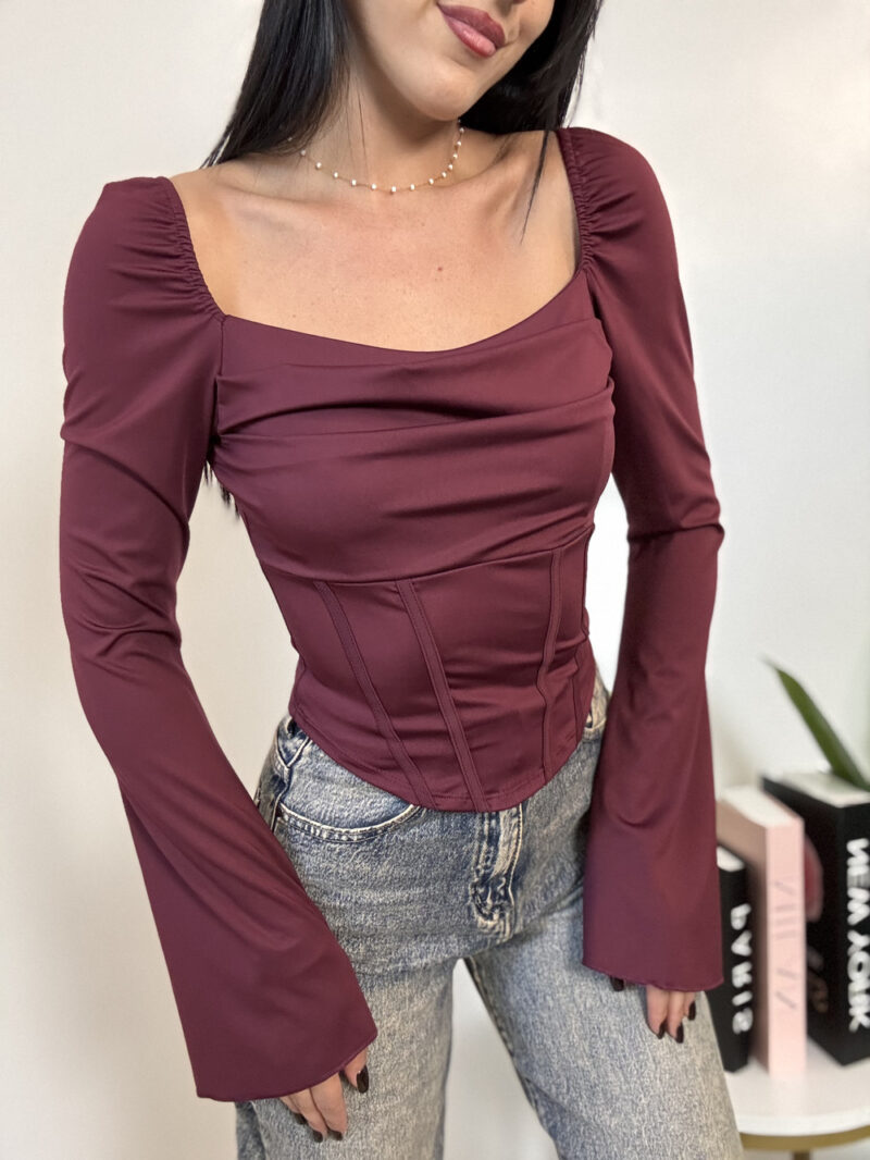 corset. lucy- bordeaux - immagine 5