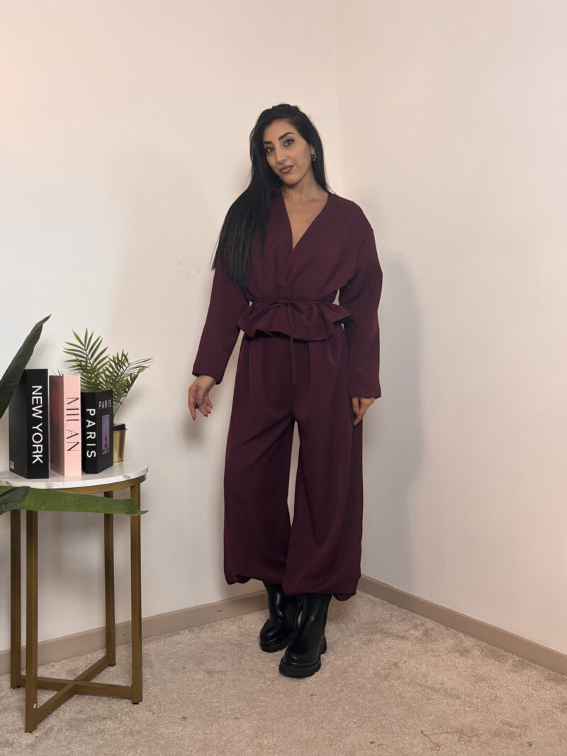 coordinato samira- dark purple - immagine 2