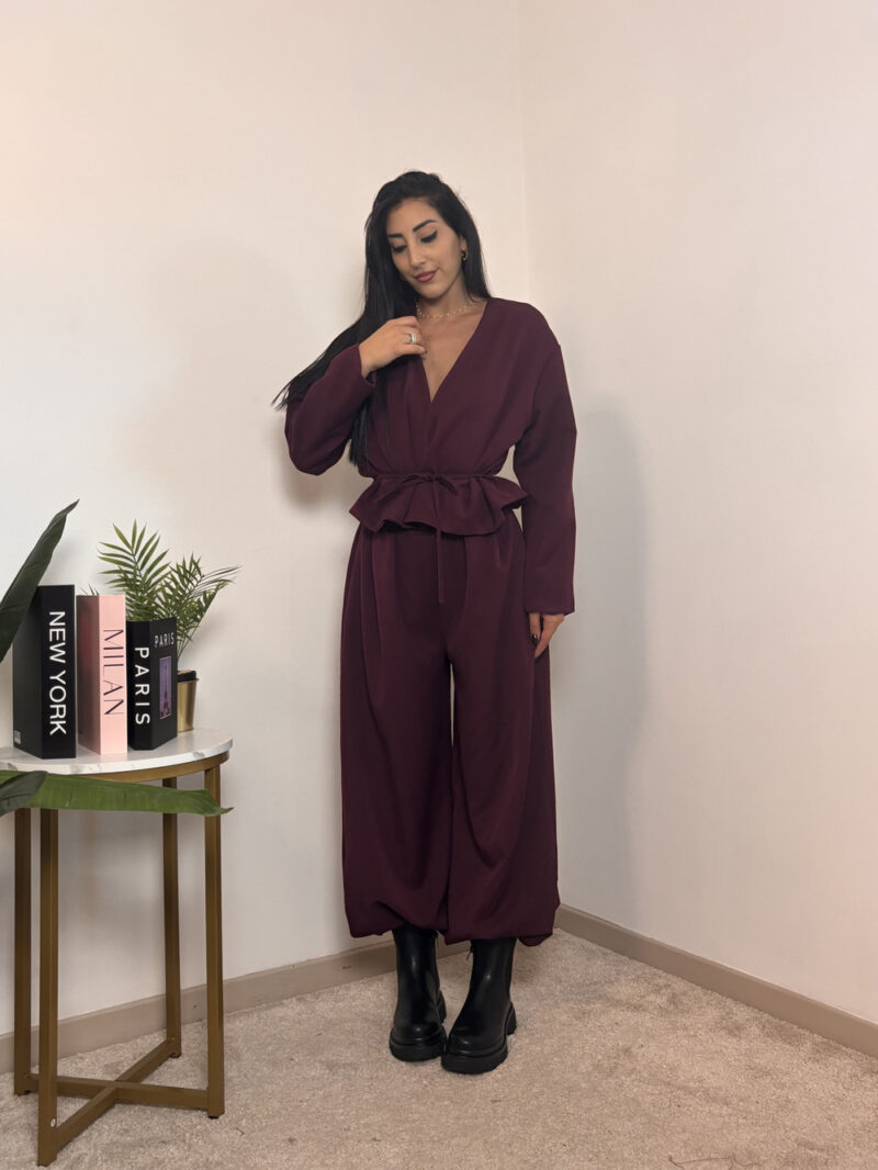 coordinato samira- dark purple - immagine 3