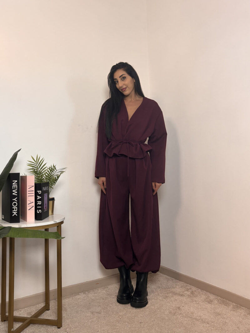 coordinato samira- dark purple - immagine 4