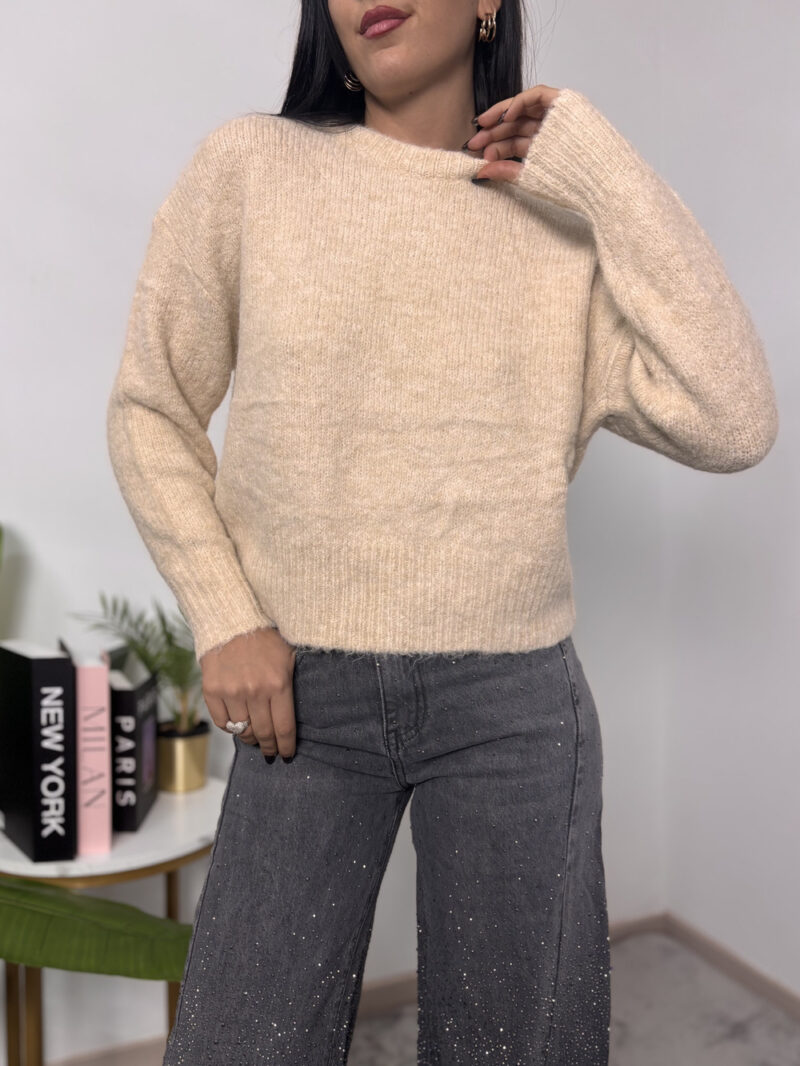 Maglione Kamelia- Crema