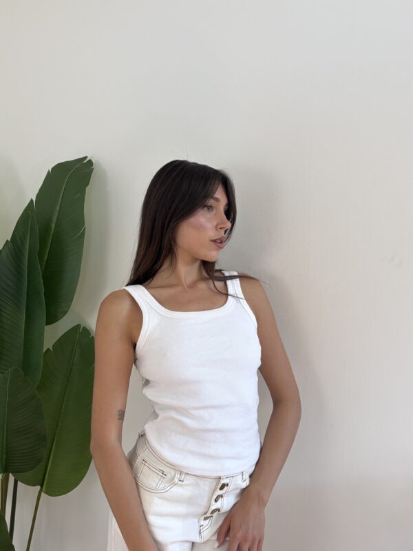 Canotta sia- bianca